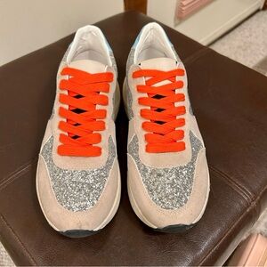 Mi.iM Quincy Star Glitter Sneakers Shoes Women’s Size 7